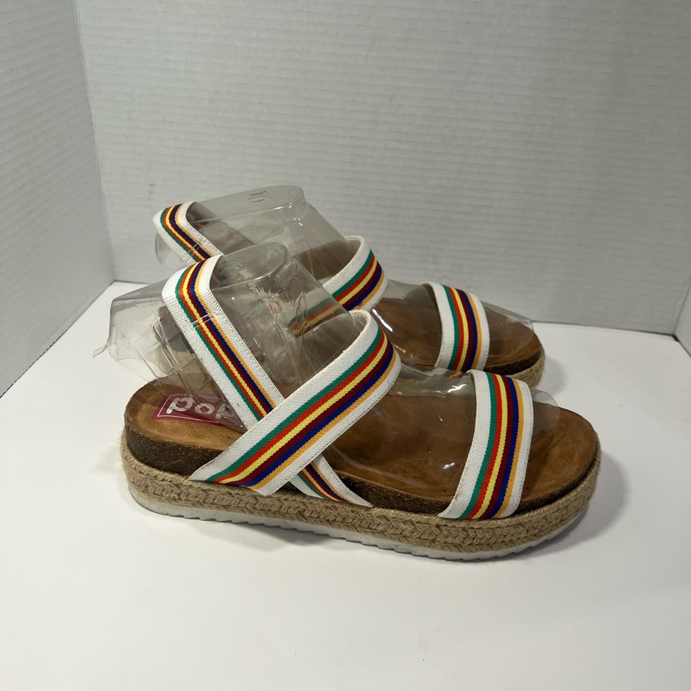 Rocky Women's Sandals with Multicolor Straps